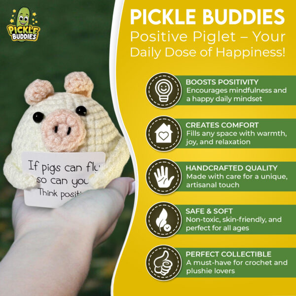 Pickles Buddies Positive Piglet - Image 3