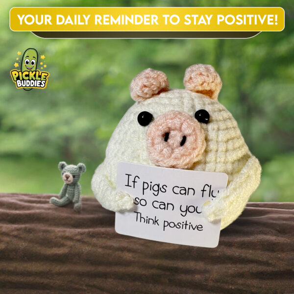 Pickles Buddies Positive Piglet - Image 2