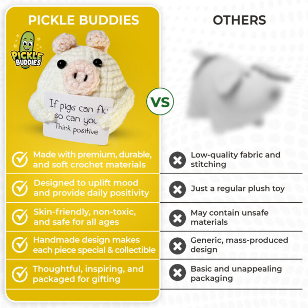 Pickles Buddies Positive Piglet - Image 5