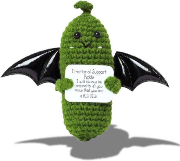 Emotional Cute Support Pickle Crochet