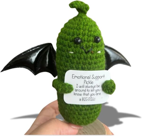 Emotional Cute Support Batty Pickle Crochet - Image 2