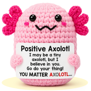 Positive Mini Axolotl Charm Buddie