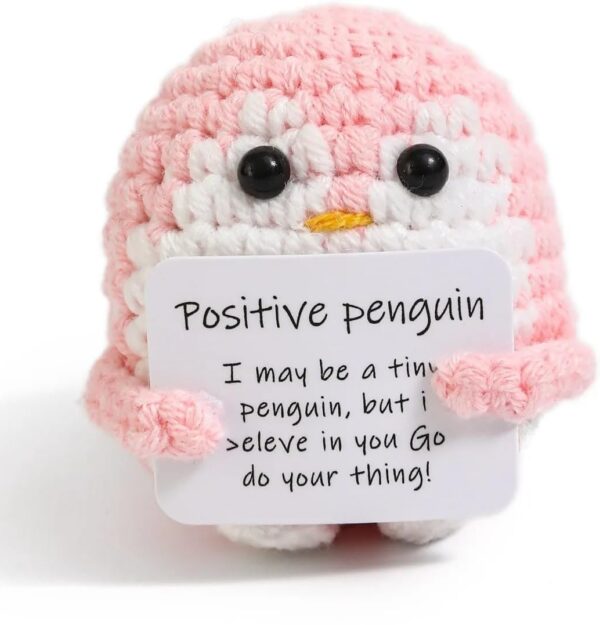 Pink Positive Penguin