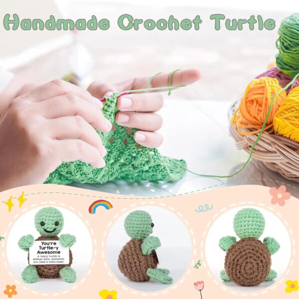 Pack 3 Positive Crochet Animals & Emotional Support - Image 3