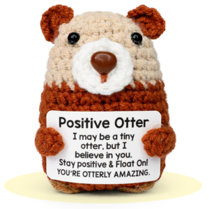 Otter Positive Crochet Animals