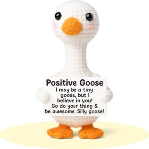 Mini Goose Positive Crochet Animals